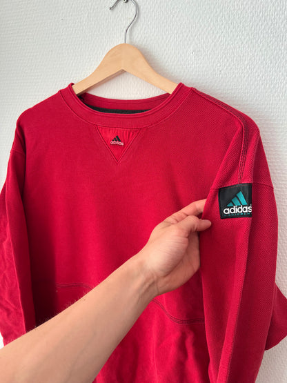 90s Adidas Equipment Mini Logo Crewneck Sweatshirt – Large
