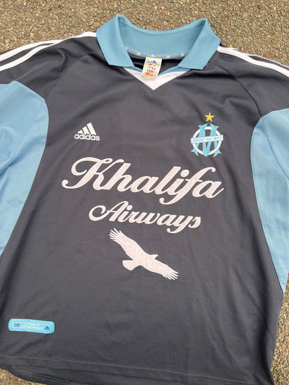 00's Adidas Olympique Marseille Jersey – XLarge