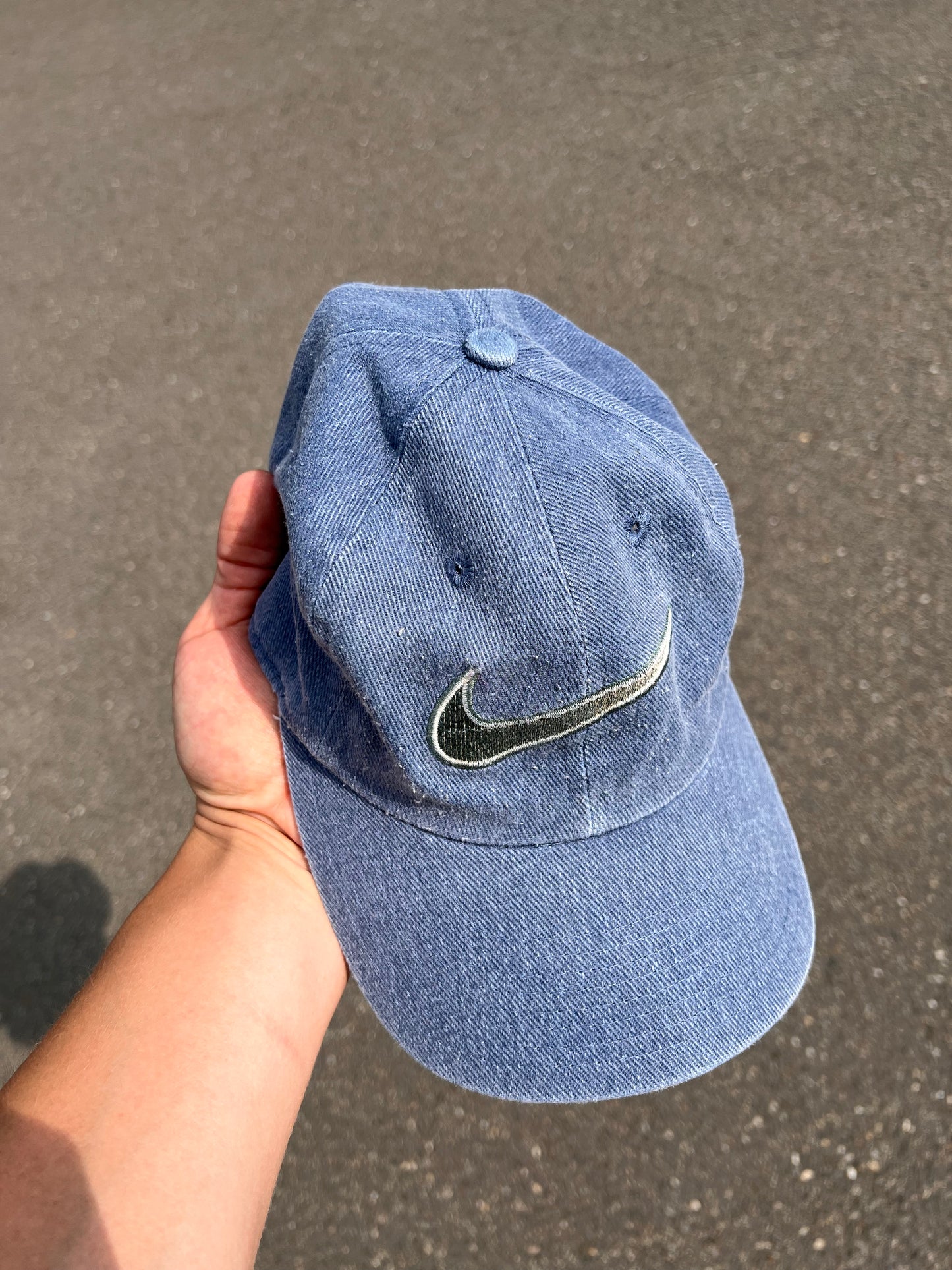 90's Nike Center Big Swoosh Cap – One Size