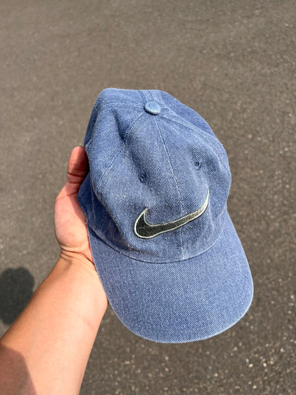 90's Nike Center Big Swoosh Cap – One Size