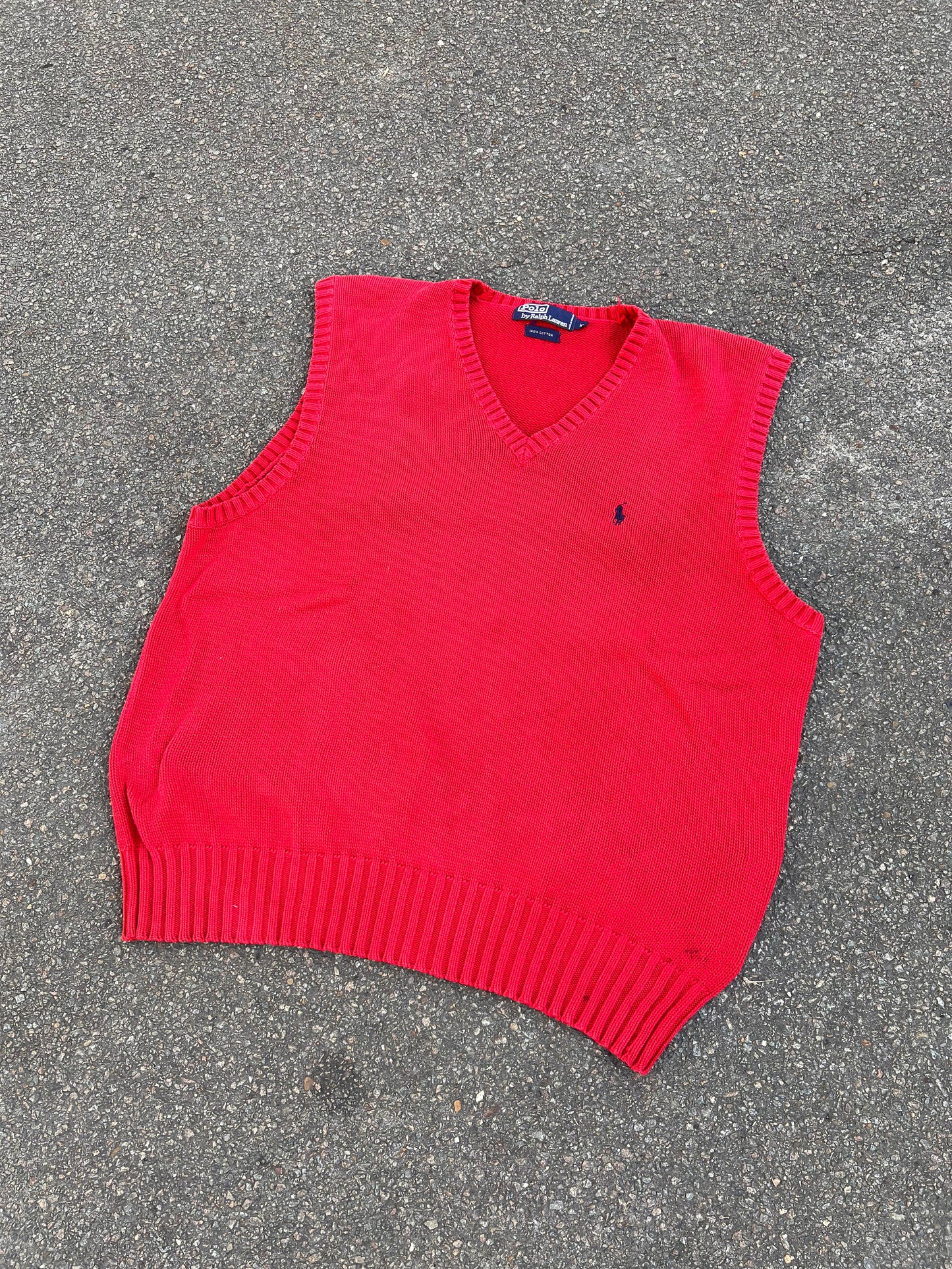 90's Ralph Lauren Sweater Vest – XLarge