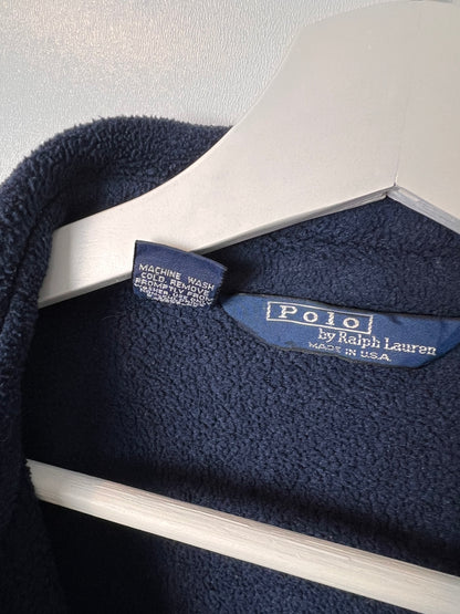 Polo Ralph Lauren Fleece Zip Up Jacket - Large