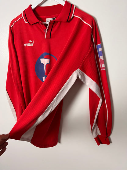 90's Puma French Football Top Longsleeve – Large
