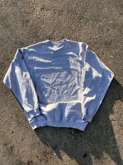 90s Adidas Checkered Big Logo Sweatshirt – Large