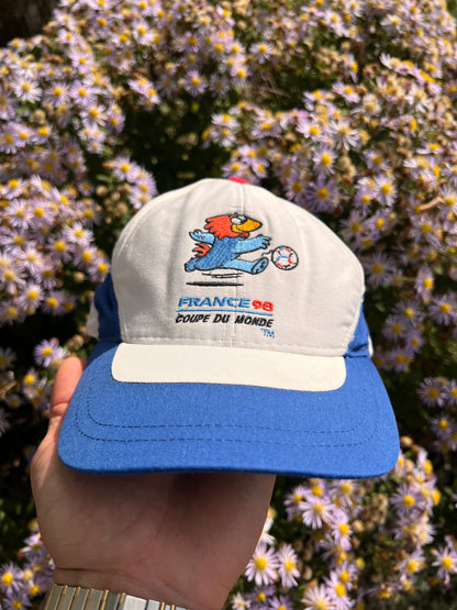 90's France 98 All Over Embroidered Cap – One Size
