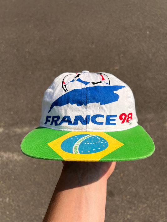 90's Brazil France 98 Cap – One Size