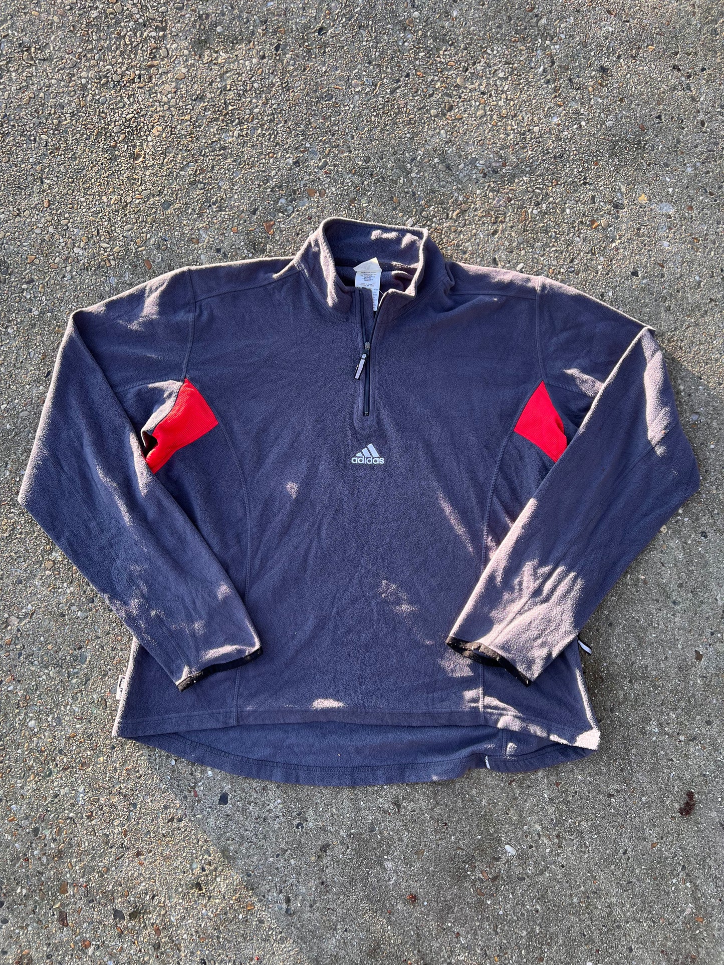 90s Adidas Chest Center Logo Fleece – Large