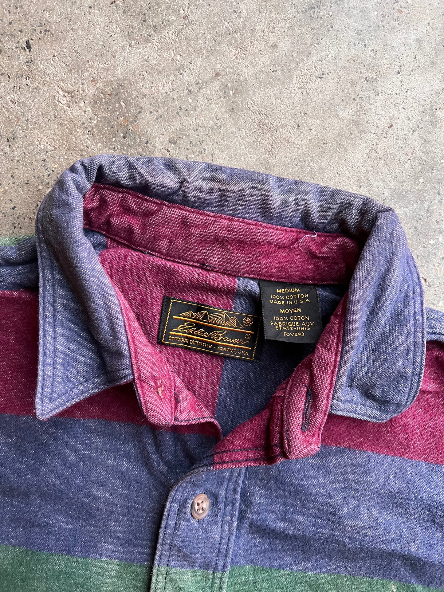 90s Eddie Bauer Thick Work Shirt – Medium