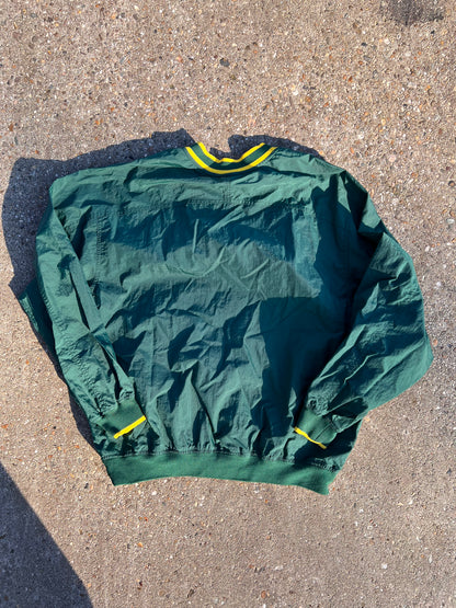 90s Nke V-Neck Center Swoosh Anorak Jacket – Large