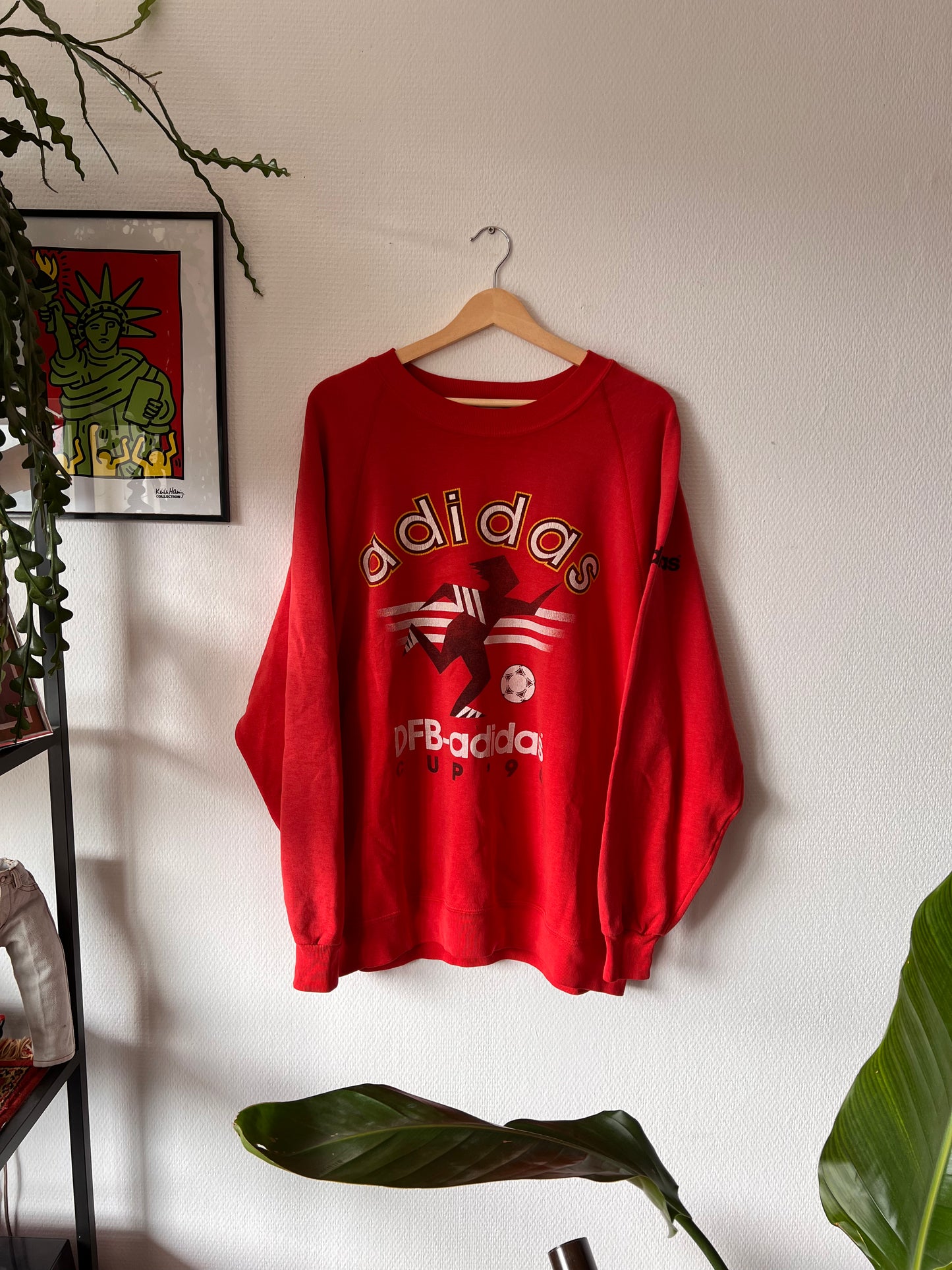 90s Adidas DFB Cup 1996 Crewneck Sweatshirt – XLarge