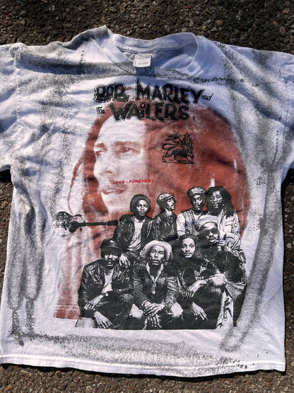 90's Bob Marley All Over Print T-Shirt – Medium