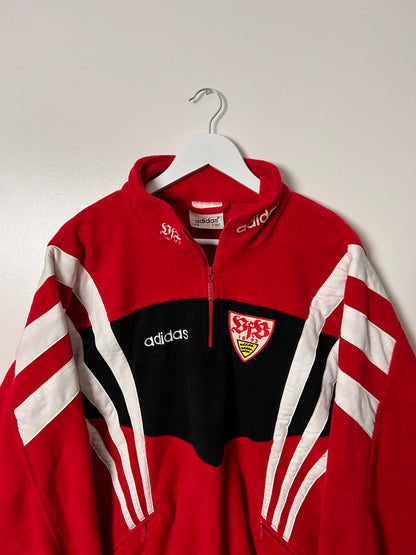 90's Adidas VfB Stuttgart Fleece – Large