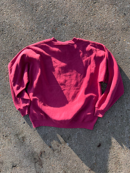 90s Reebok Aston Villa Big Logo Crewneck Sweatshirt – Large