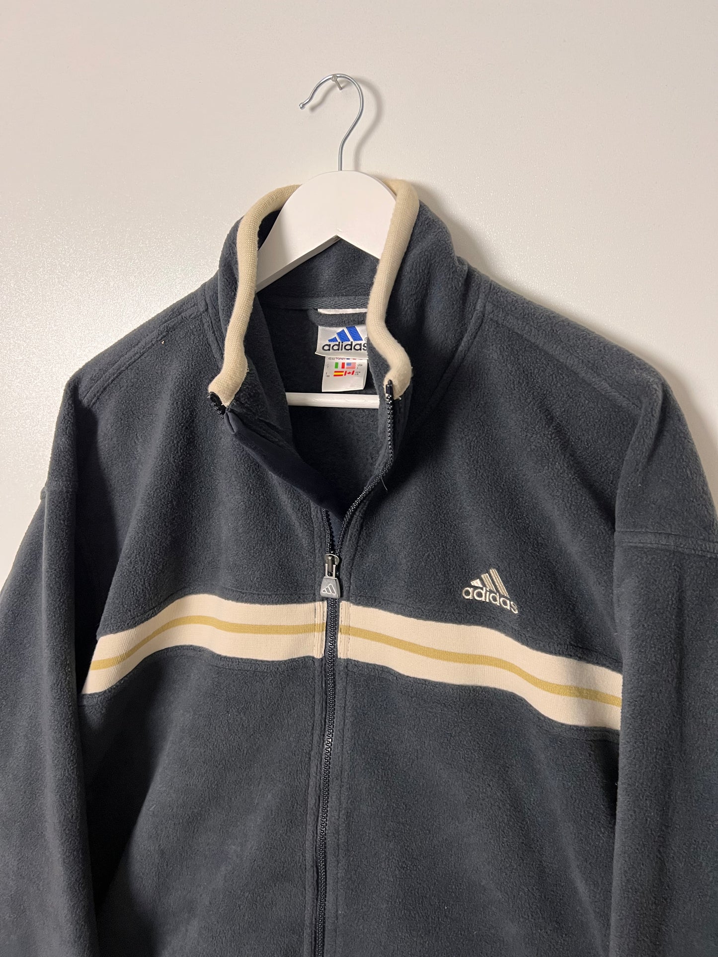 90's Adidas 1/4 Zip Up Fleece – Large