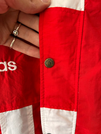 90s Adidas VfB Stuttgart Multicolor Track Jacket – Large