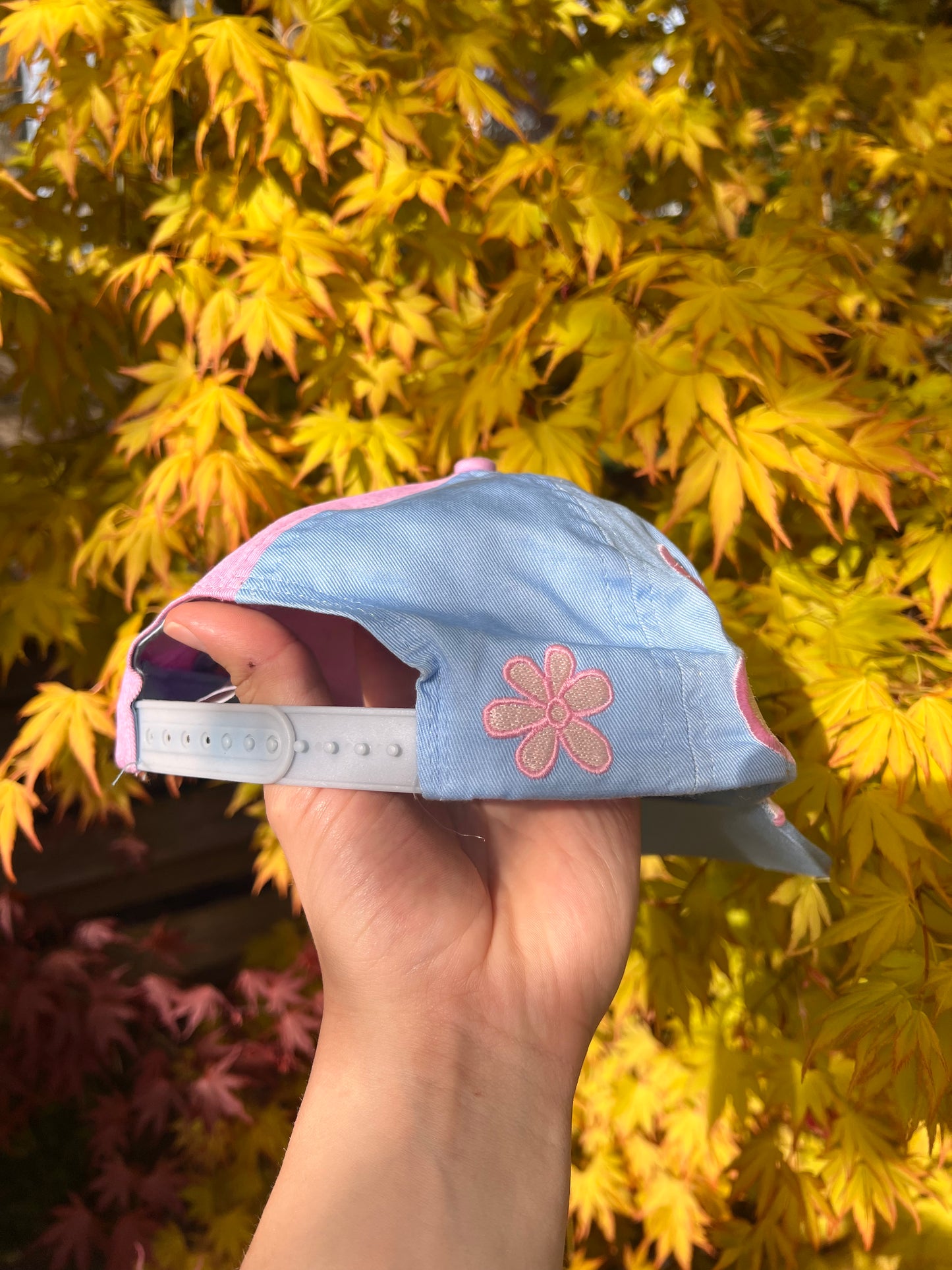2000s Looney Tunes Tweety Embroidered Cap Pink – Medium