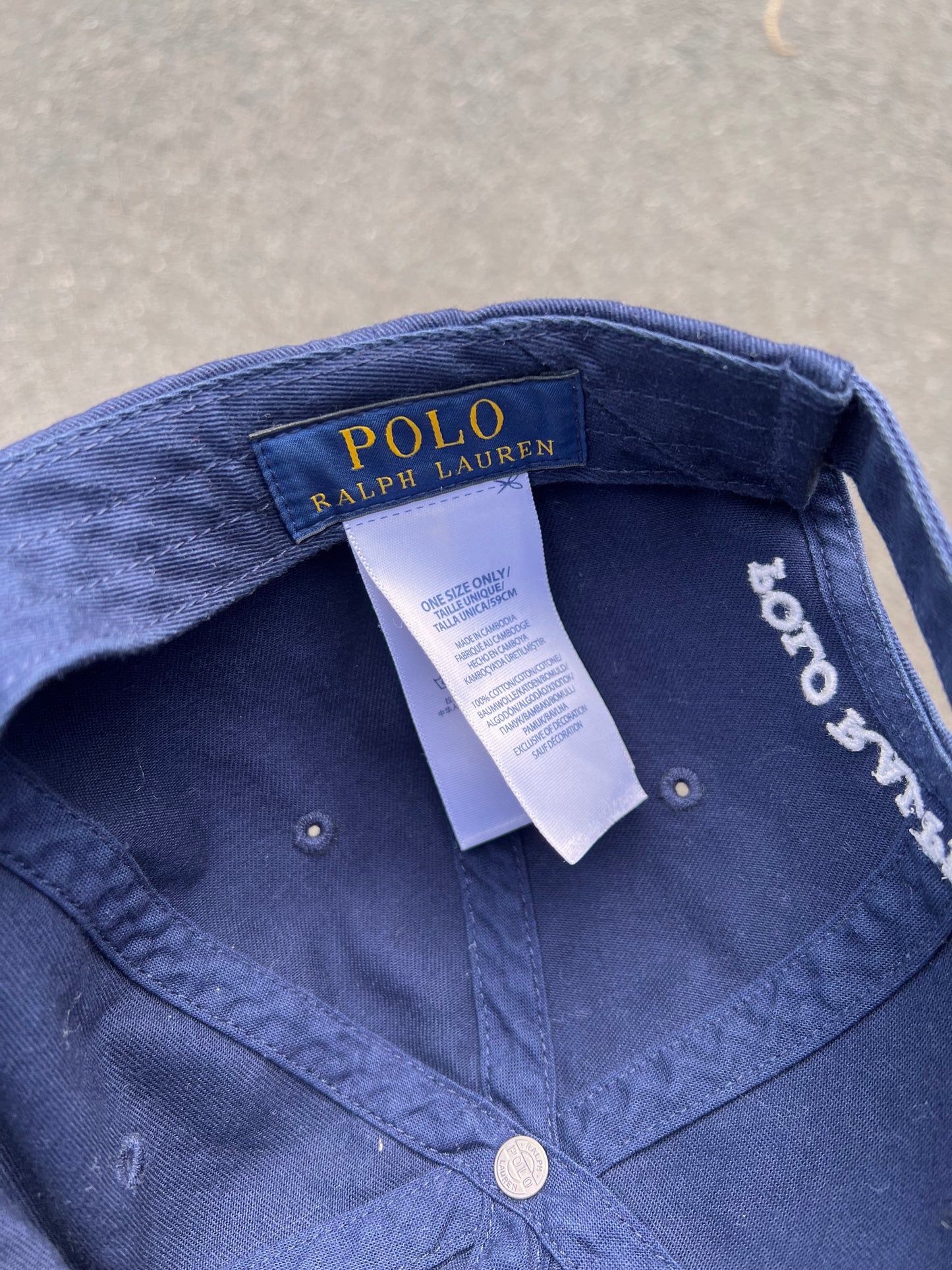 Modern Ralph Lauren Polo Bear Cap – One Size
