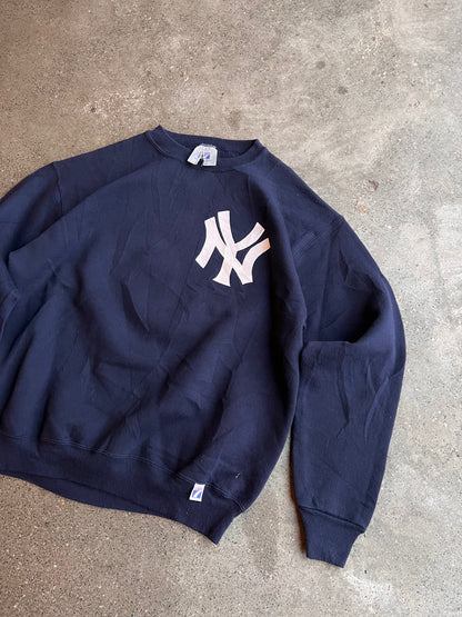 90s 7 Logo NY Yankees Jeter Crewneck – Large
