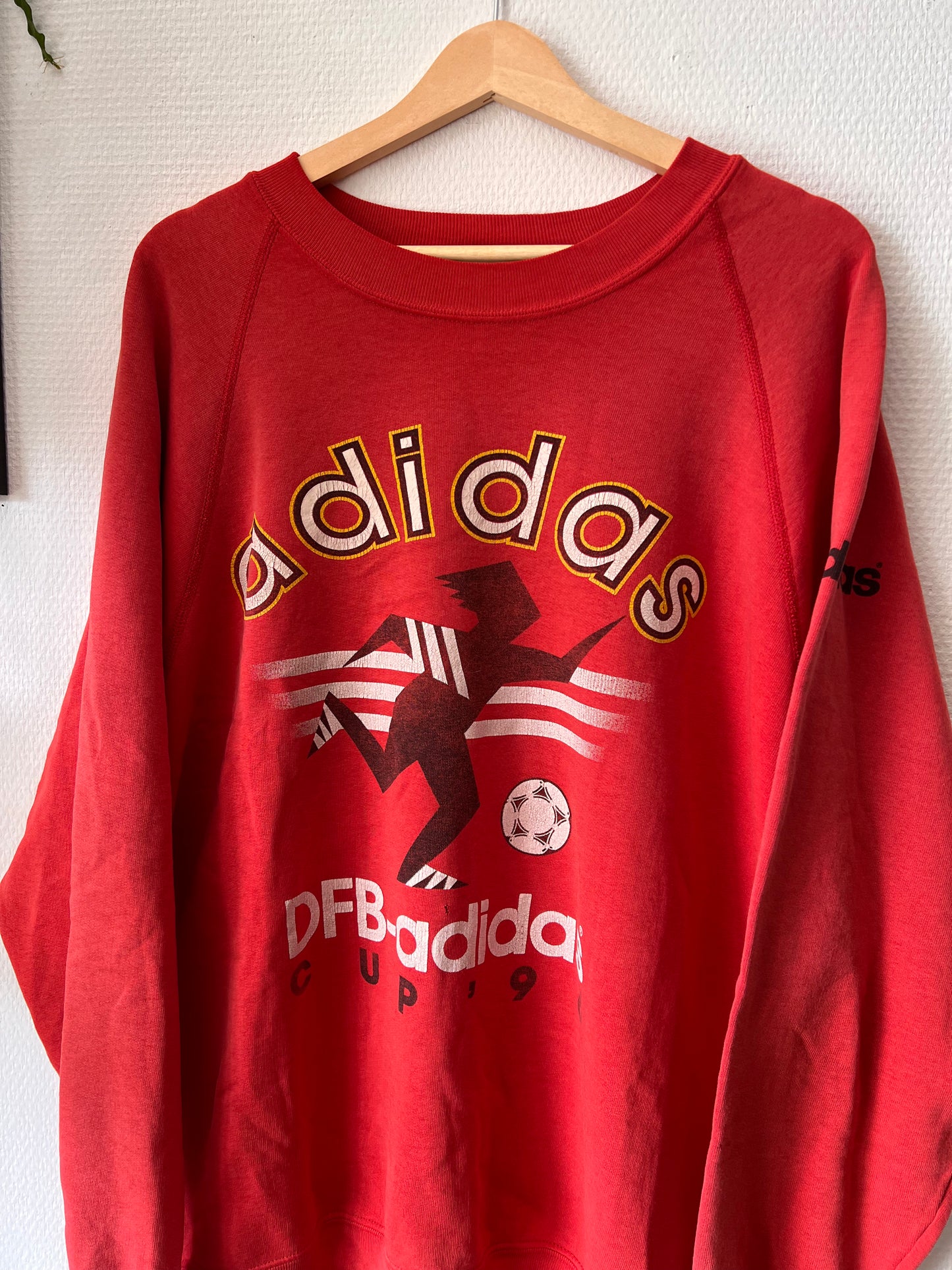 90s Adidas DFB Cup 1996 Crewneck Sweatshirt – XLarge
