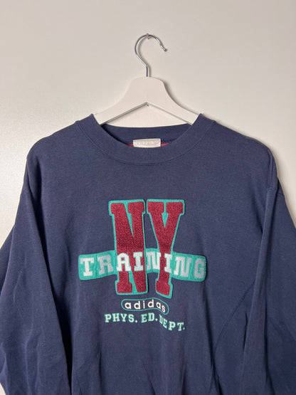 Adidas NY Training Crewneck Sweater - Medium