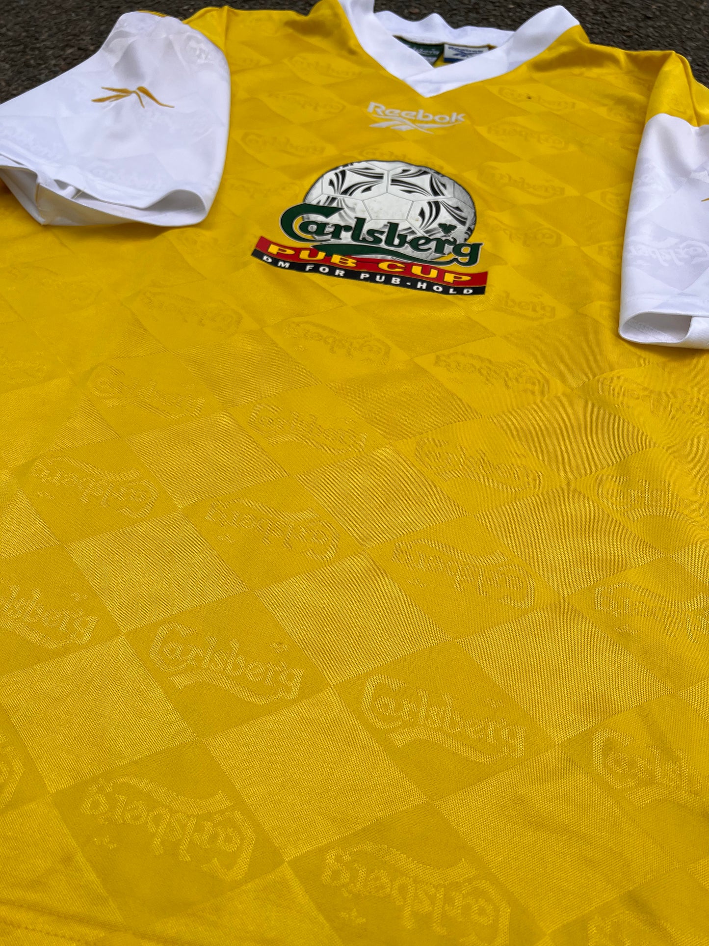 90's Reebok Carlsberg Pub Cup Jersey – XLarge