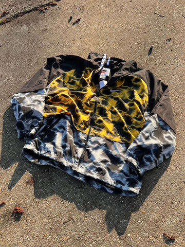 90s Nike Full Zip Grainy Multicolor Track Jacket – Xlarge