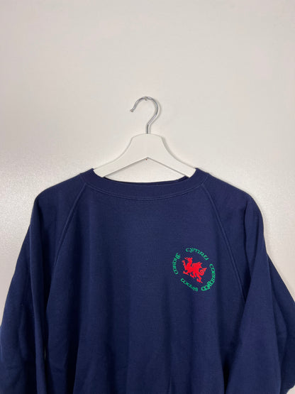 Wales Boxy Crewneck Sweater - XSmall