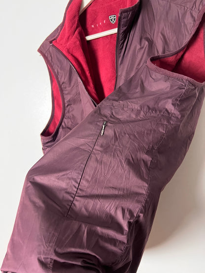 2000s Nike Golf Reversible Fleece Vest – XLarge