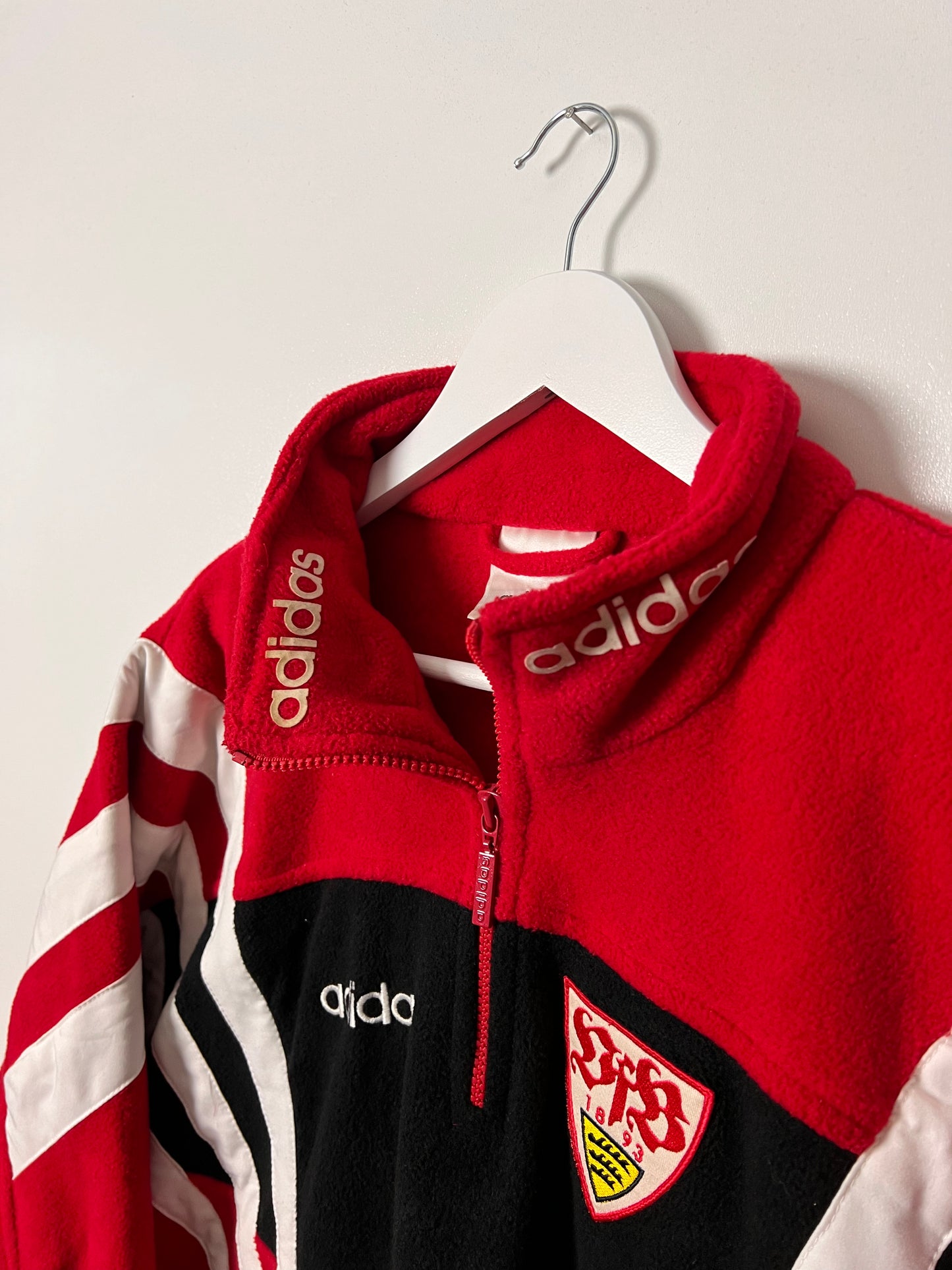 90's Adidas VfB Stuttgart Fleece – Large