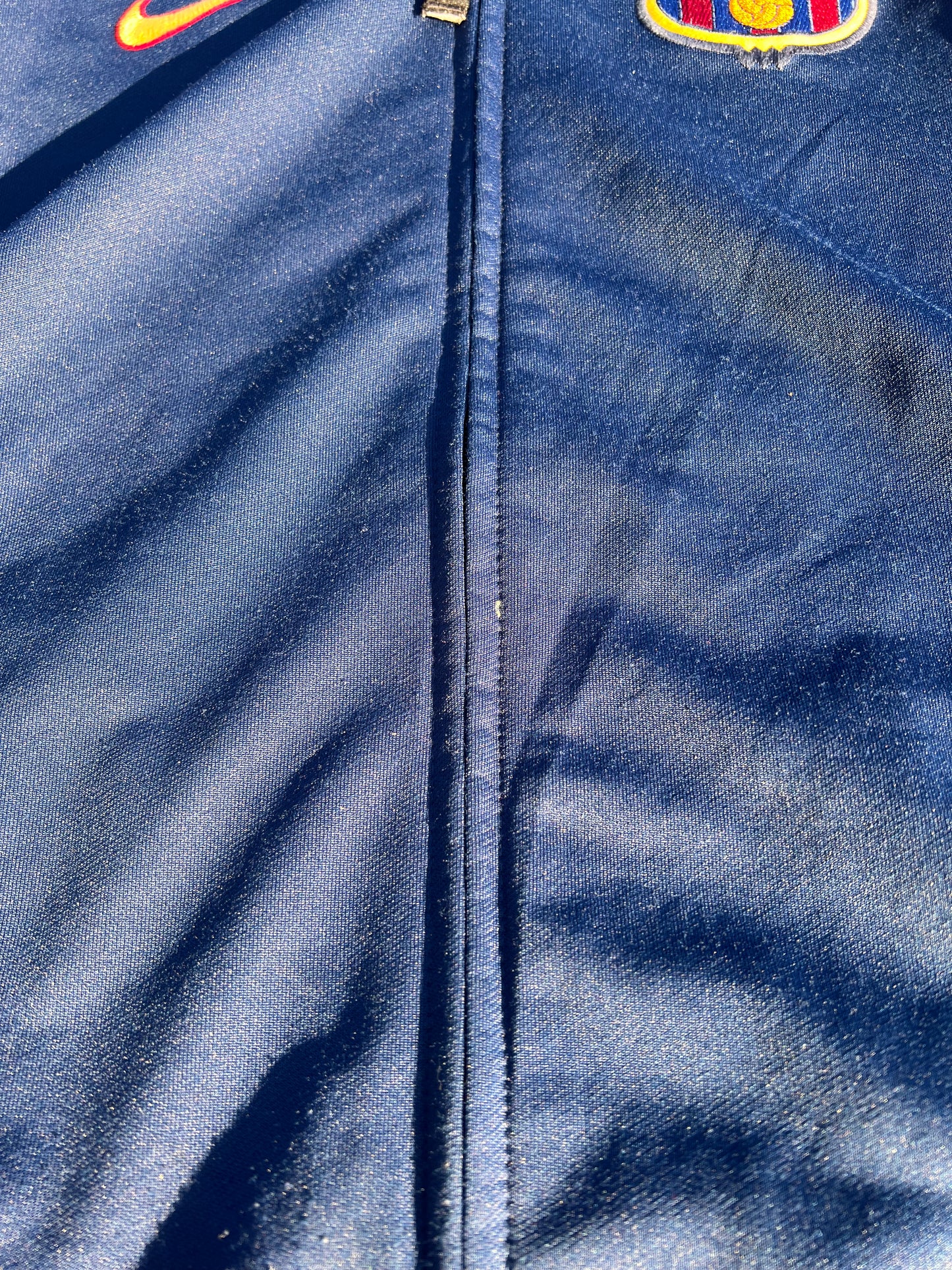 90s Nike FC Barcelona Warm Up Jacket – Large