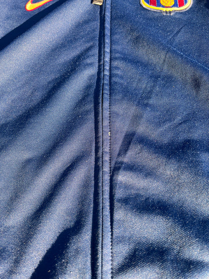 90s Nike FC Barcelona Warm Up Jacket – Large