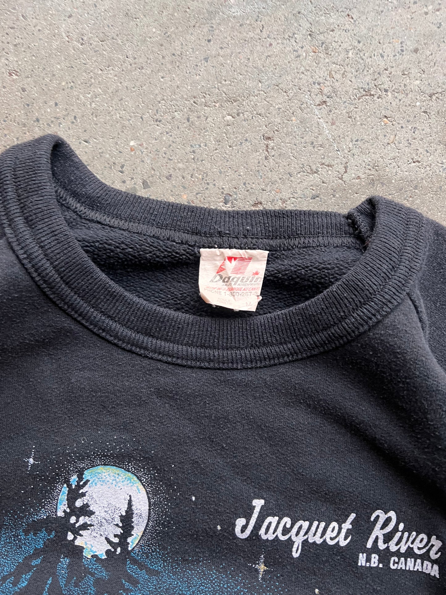 90s Jacquet River Wolves Sweatshirt – Medium
