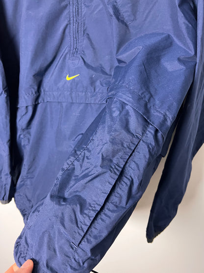 Vintage Nike 1/4 Runner Zip Up Anorak Jacket - Large