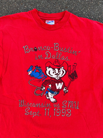 90's Hanes Wisconsin T-Shirt – Large