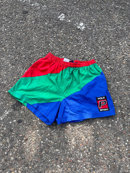 90's Polo Sport Ralph Lauren Swim Trunks – Large