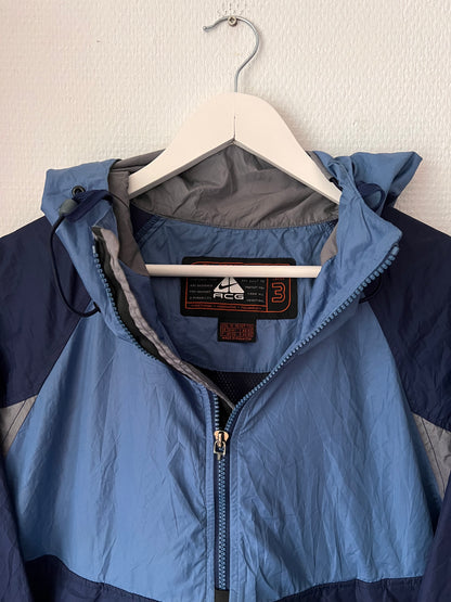 90s Nike ACG 3 Layer Center Logo Anorak Jacket Multicolor – Medium