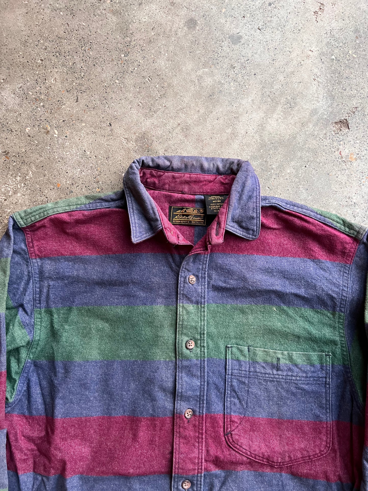 90s Eddie Bauer Thick Work Shirt – Medium