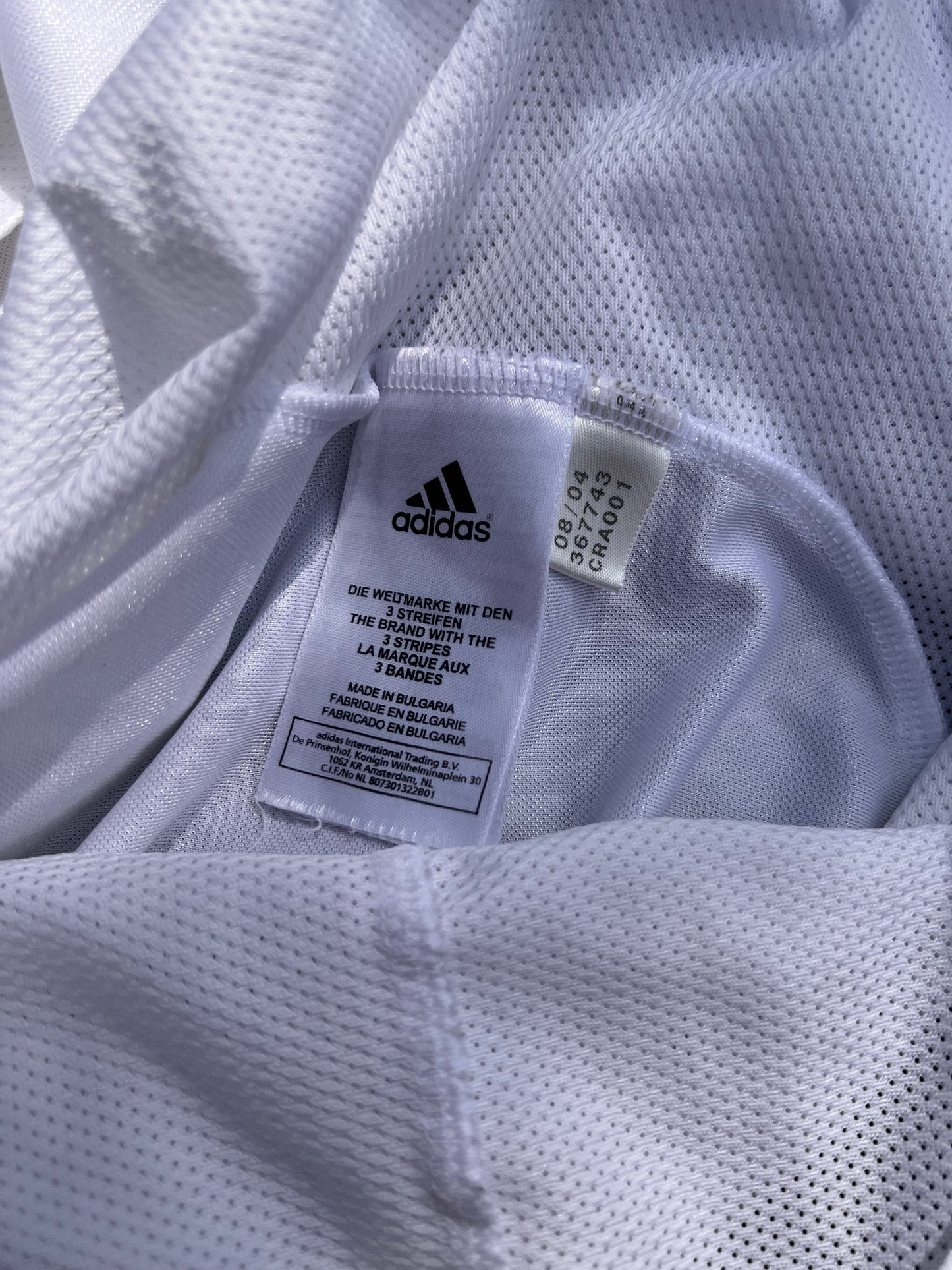 00's Adidas Denmark home kit Kit – Large