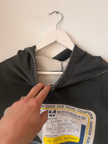 90s Wu Tang Clan Ol' Dirty Bastard ID Hoodie Grey – XLarge