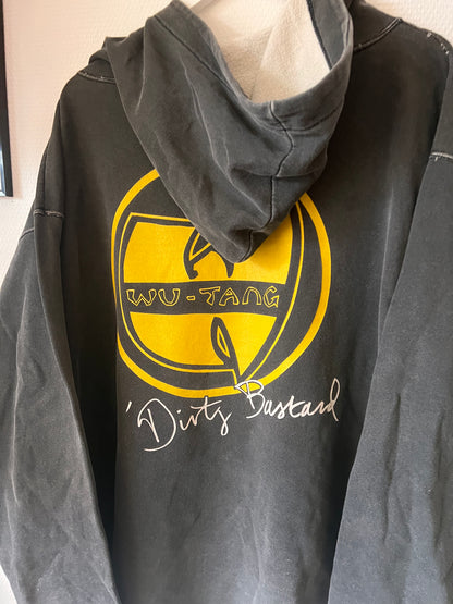 90s Wu Tang Clan Ol' Dirty Bastard ID Hoodie Grey – XLarge