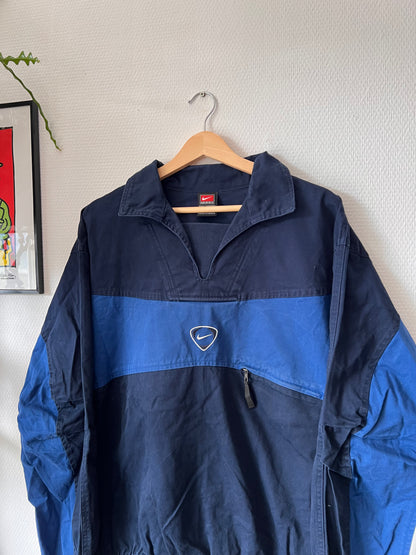 90s Nike Team Total Center Logo Track Jacket – Medium