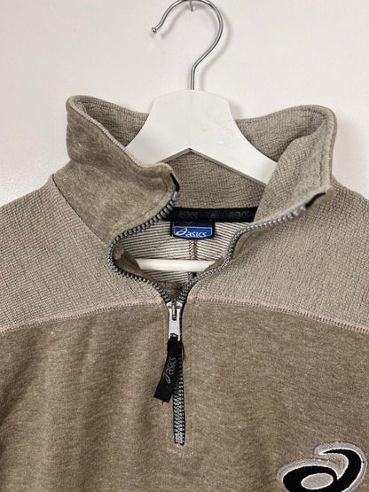 Asics 1/4 Zip Up Sweater - Medium