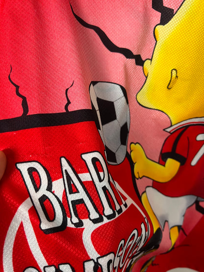Vintage Bart Simpson Football Shirt - Small
