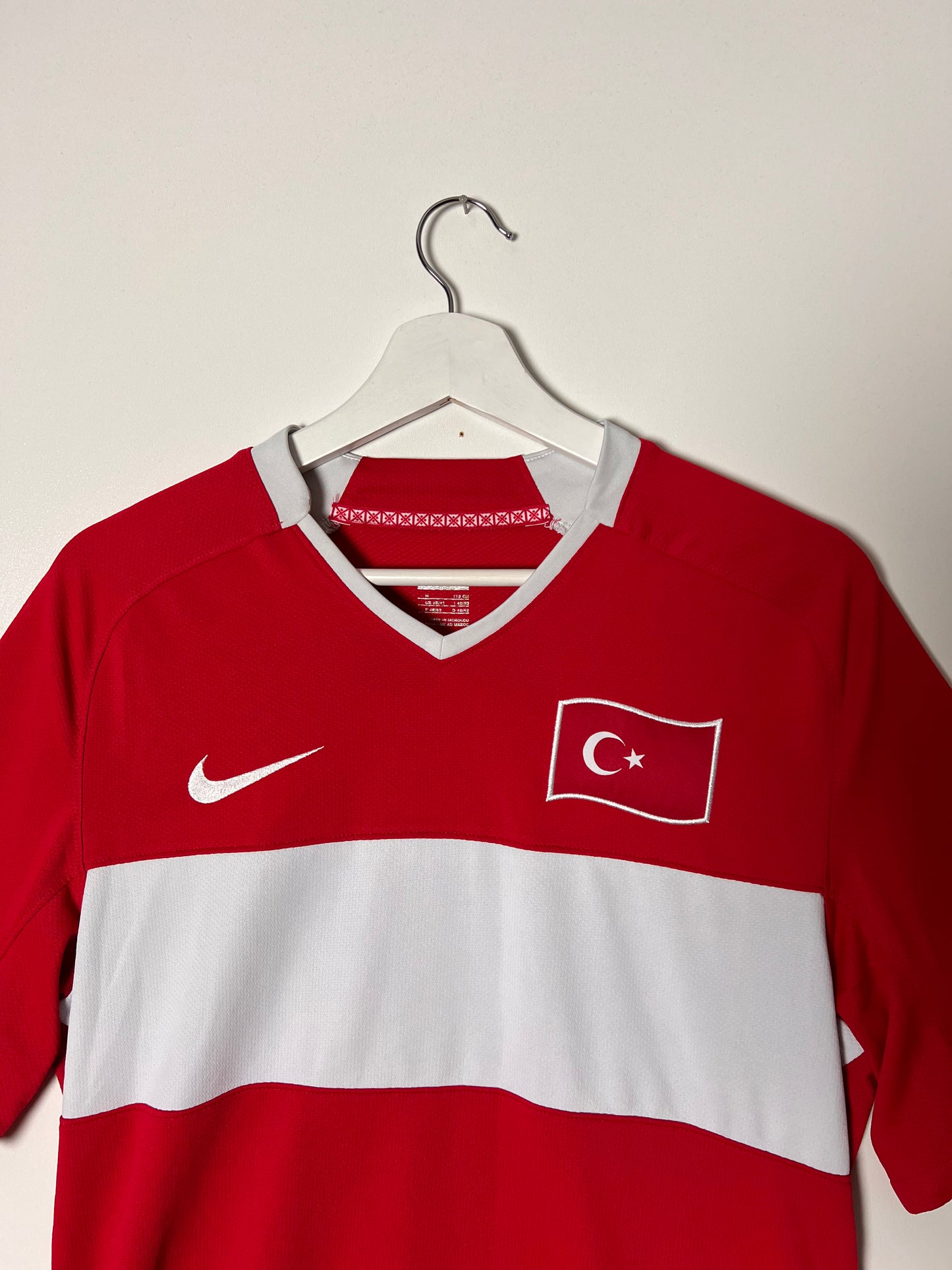 2000s Nike Turkey Servet Çetin Home Football Jersey – Medium