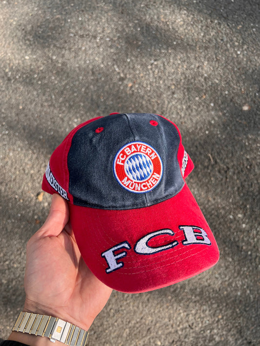 90's Bayern Munchen All Over Embroidered Cap – One Size