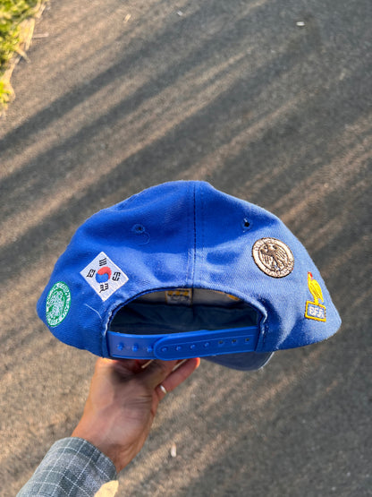 90's Italia All over embroidered Cap – One Size