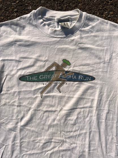 90's Hawaii The Great Aloha Run T-Shirt – Large