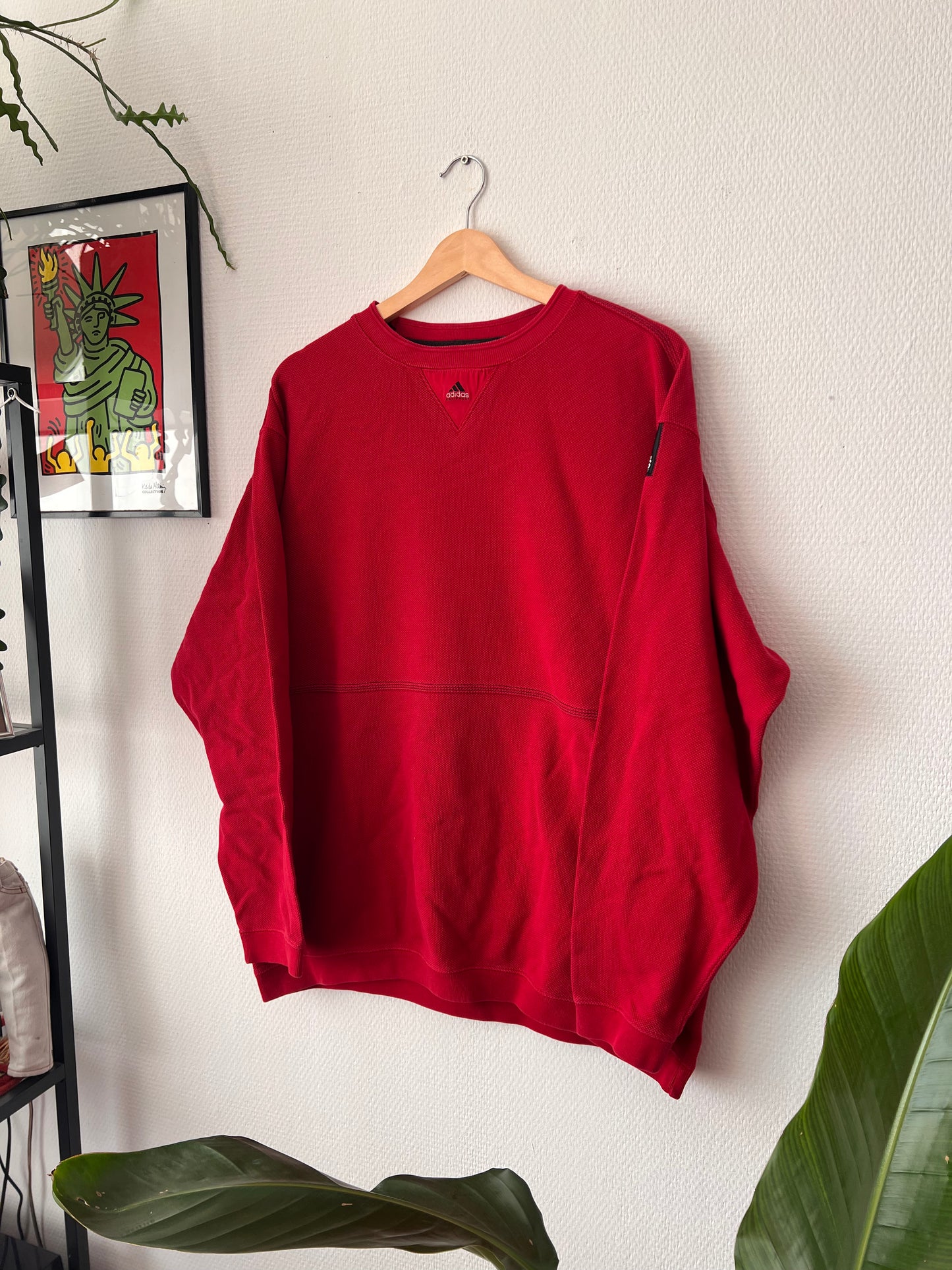 90s Adidas Equipment Mini Logo Crewneck Sweatshirt – Large