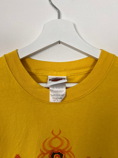 Harley Davidson Flames T-Shirt - Large