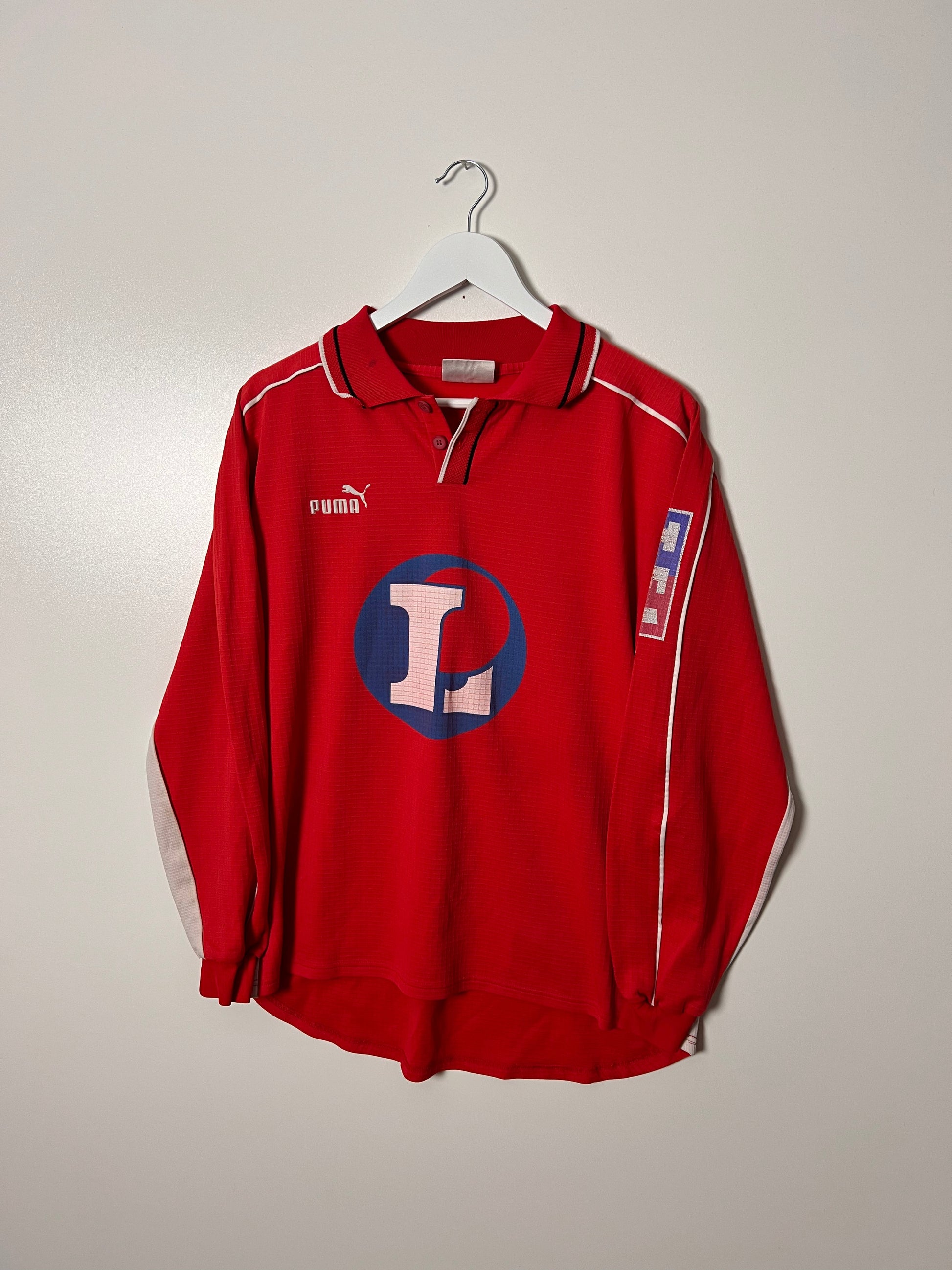 90's Puma French Football Top Longsleeve – Large